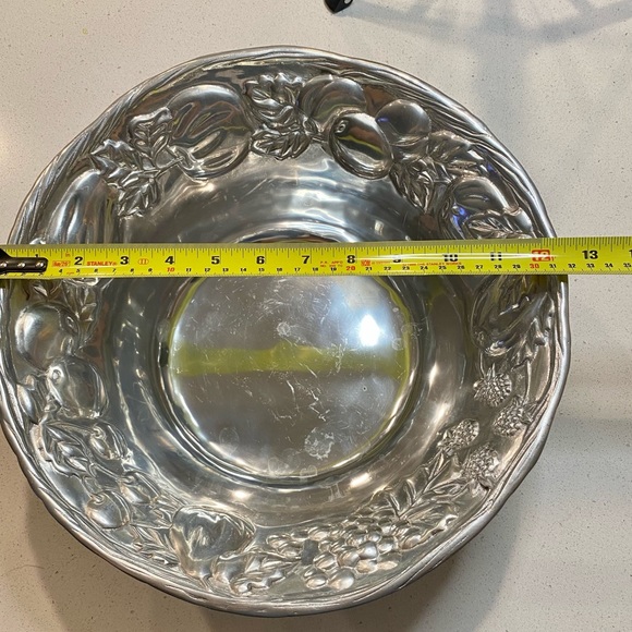 Napa Valley Noble Excellence Silver Fruit Bowl 🍉 - Picture 16 of 16